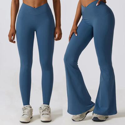 小岛姐妹高腰提臀瑜伽健身长裤