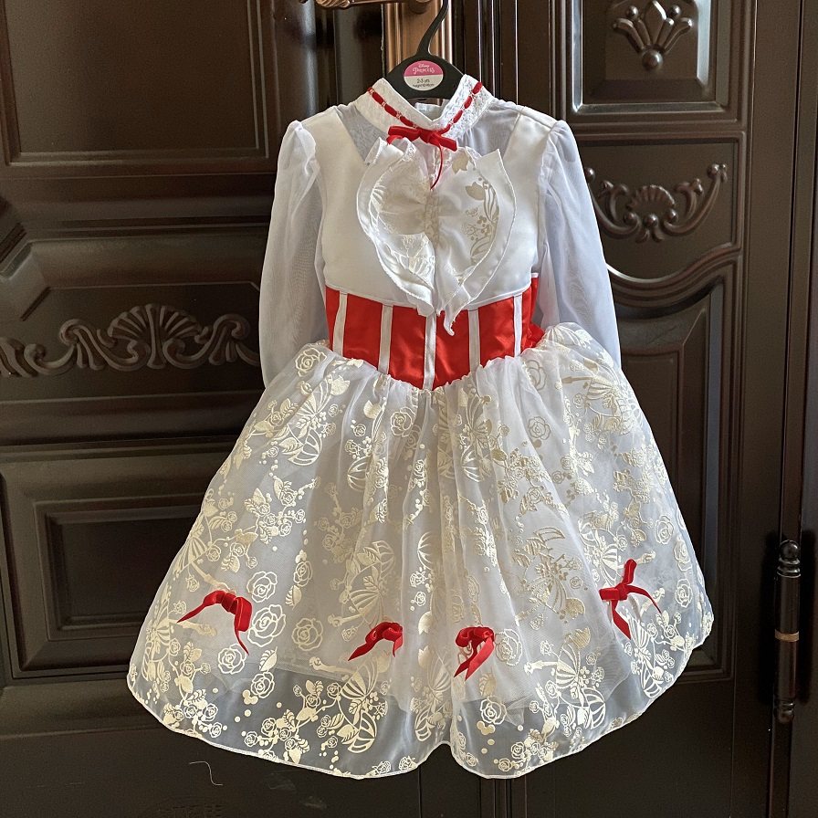蓬蓬公主礼服女童仙气十足白色