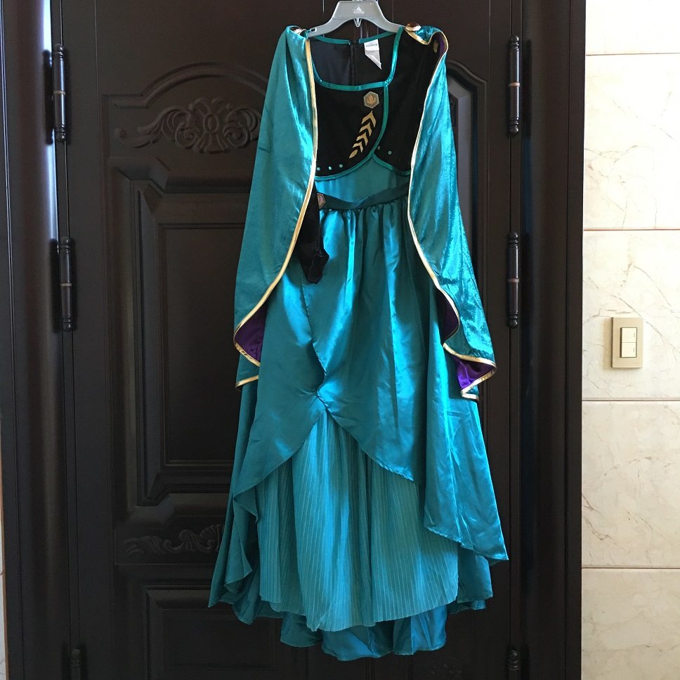 2件套公主礼服裙女童安娜豪华版