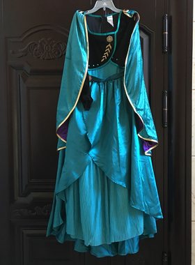 2件套公主礼服裙女童安娜豪华版