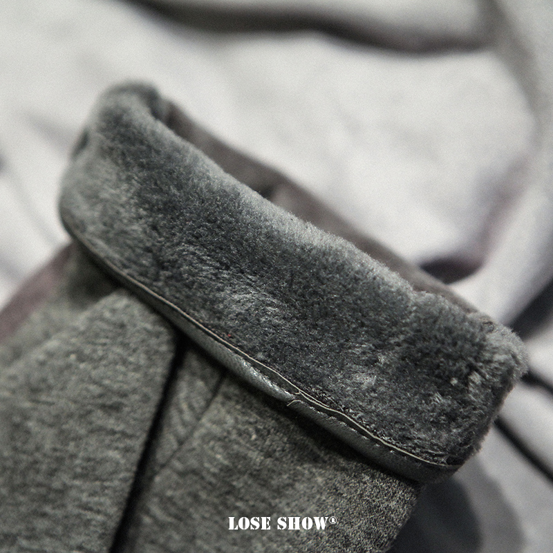 Gants pour homme en velours - Ref 2782576 Image 4