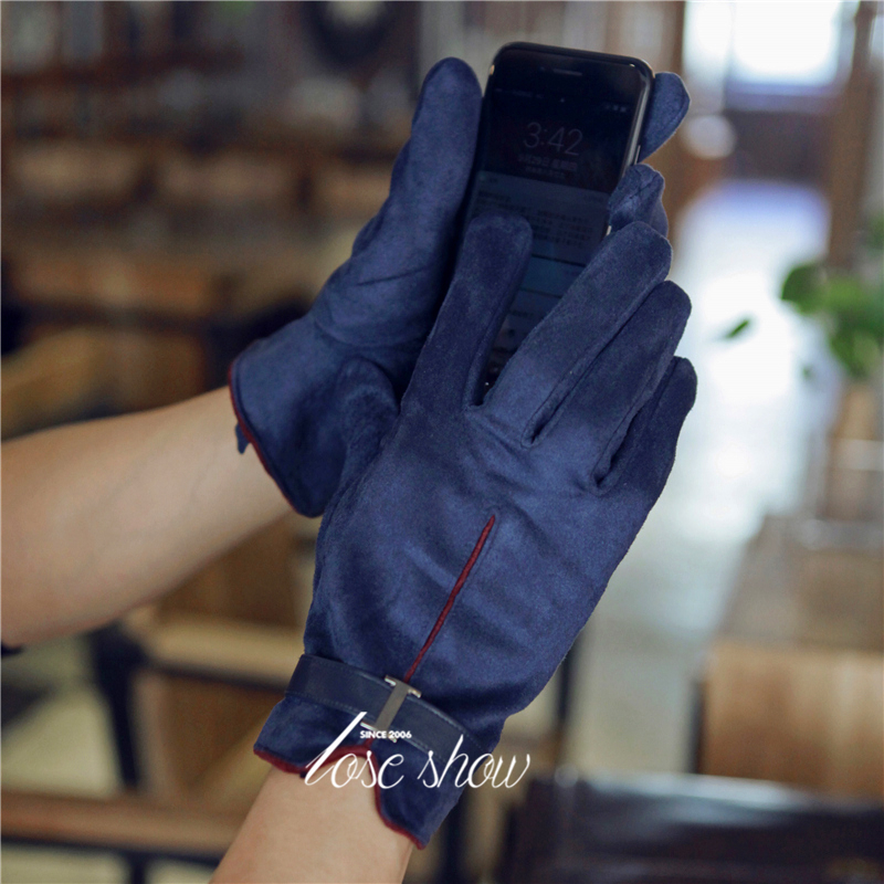 Gants pour homme en velours - Ref 2782584 Image 3