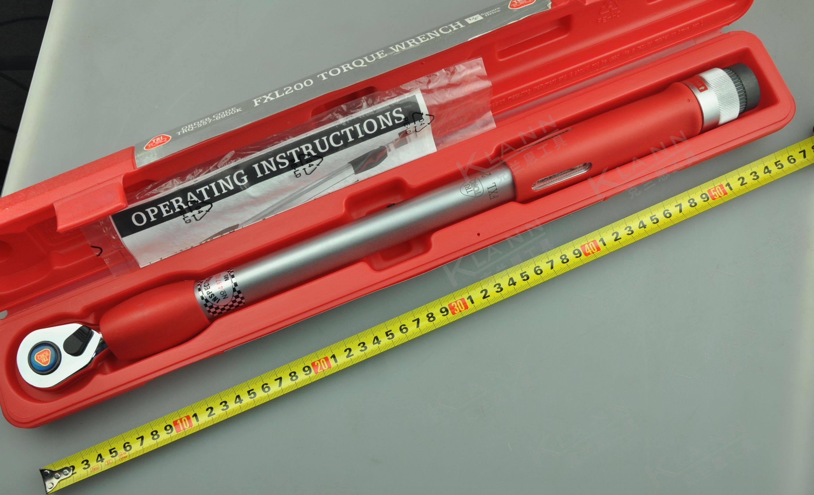 英国TRI TORQ三角扭矩扳手TRQ-557-6900K FXL200 40-200Nm 530mm