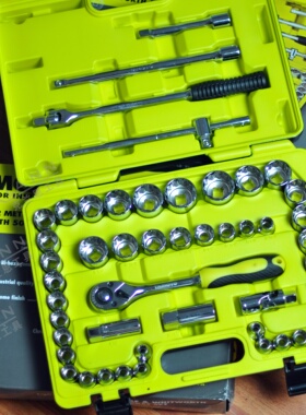 英国YAMOTO 1/2大飞12角公英制套筒扳手50件组套 YMT-582-9320K