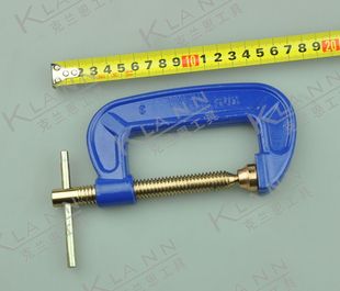 2430K 539 进口夹具 KEN 英国肯尼迪KENNEDY超重型镀铜螺杆G字夹