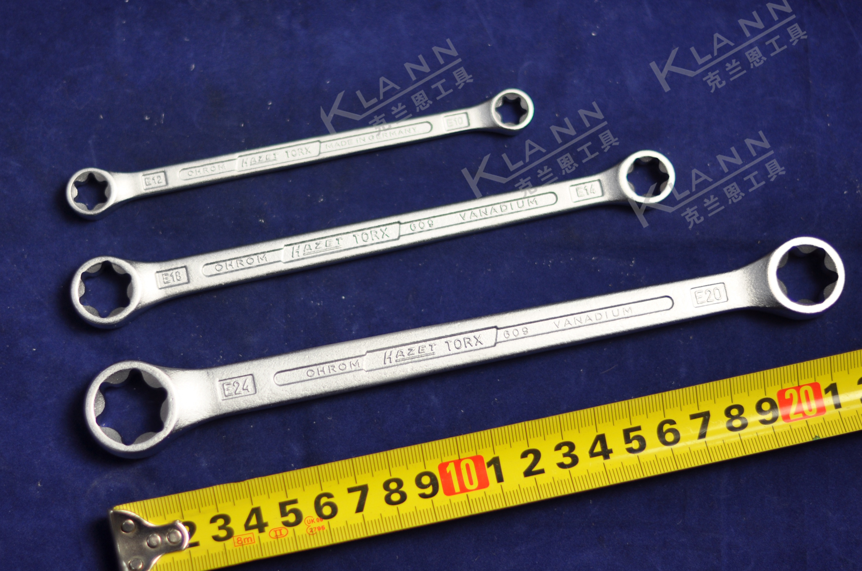 德国HAZET双头星形扳手梅花TORX