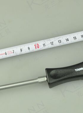 英国YAMOTO黑柄机工一字螺丝刀YMT-572-0840K 进口克伦威尔工具