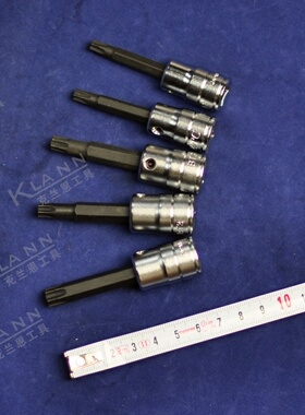 日本京都机械KTC BT3-T20 T30 中飞3/8星形套筒旋具 TORX改锥