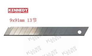 537 KEN 2110K 9x91mm 英国肯尼迪KENNEDY美工刀刀片10片装