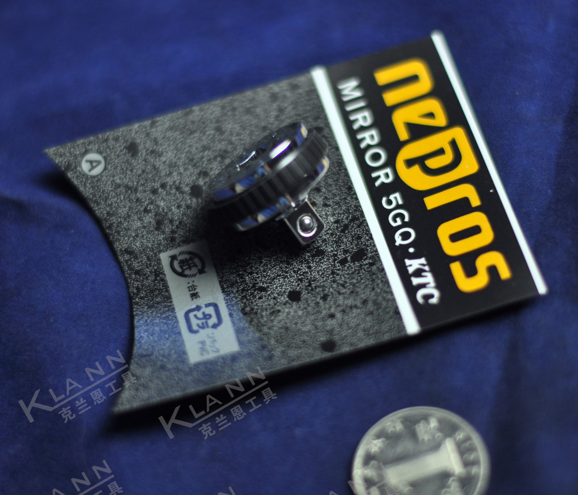 日本京都机械KTC NEPROS NBE28小飞1/4转接头 可配合棘轮扳手使用