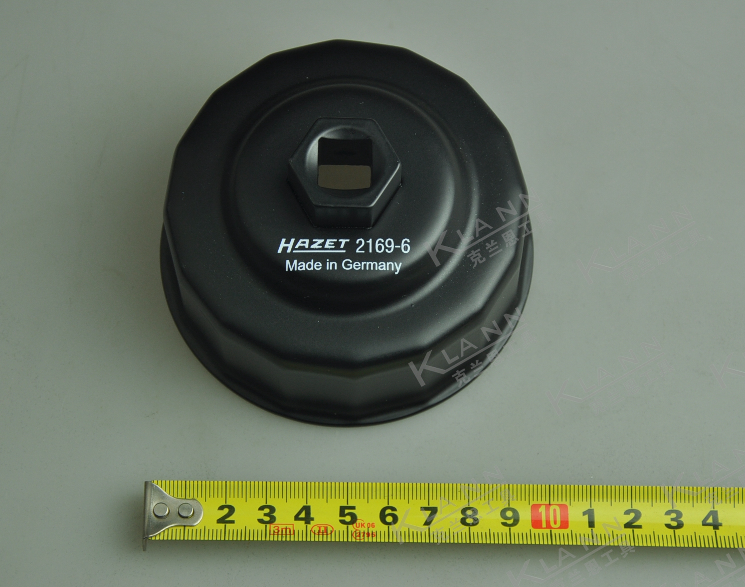 德国HAZET 2169-6 机油滤扳手 机滤碗 原装进口高端汽修汽保工具