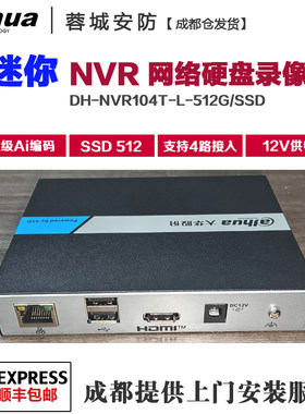 大华DH-NVR104T-L-512G录像机