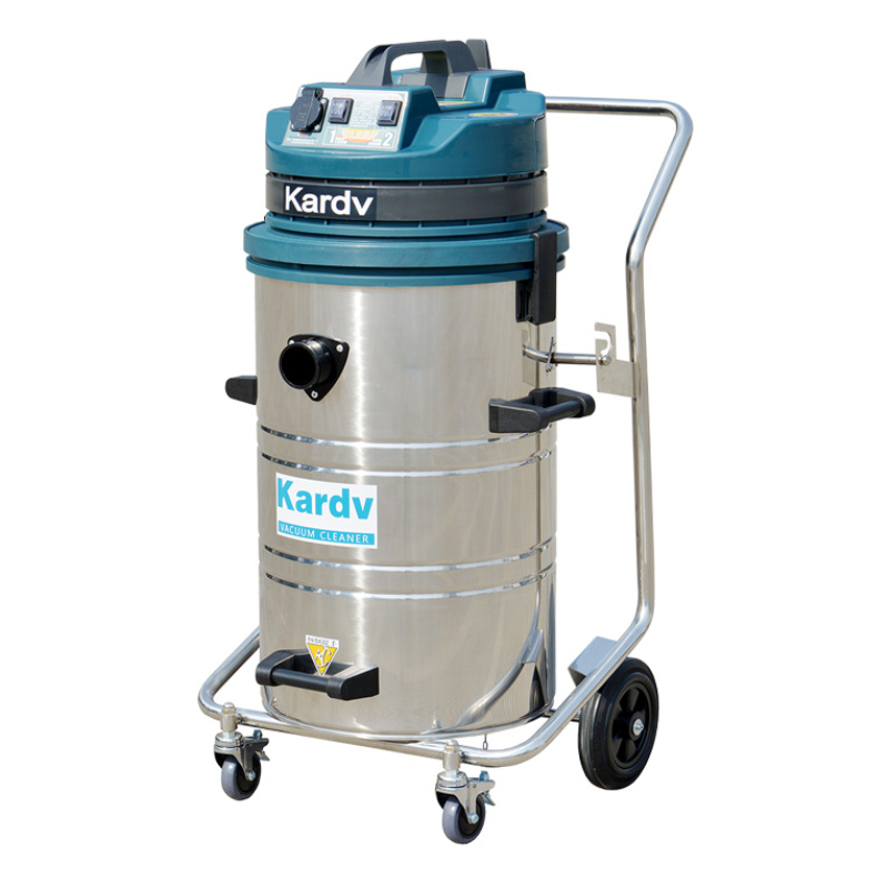 凯德威电动干湿桶式工业吸尘器