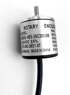 rotary encoder光电编码器A30SE-4E5-26C200BM外径30增量式传感器