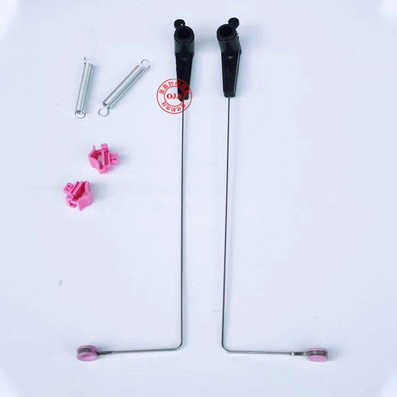 电脑横机配件侧盖边线架挑线簧