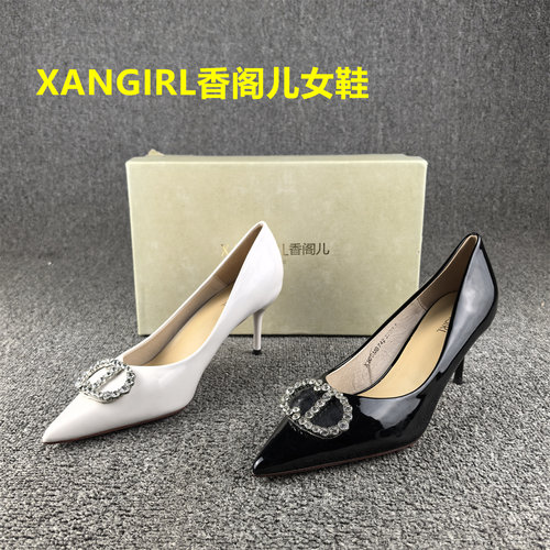 断码清仓处理时尚通勤工作女鞋春秋新款尖头细跟浅口套脚单鞋子女