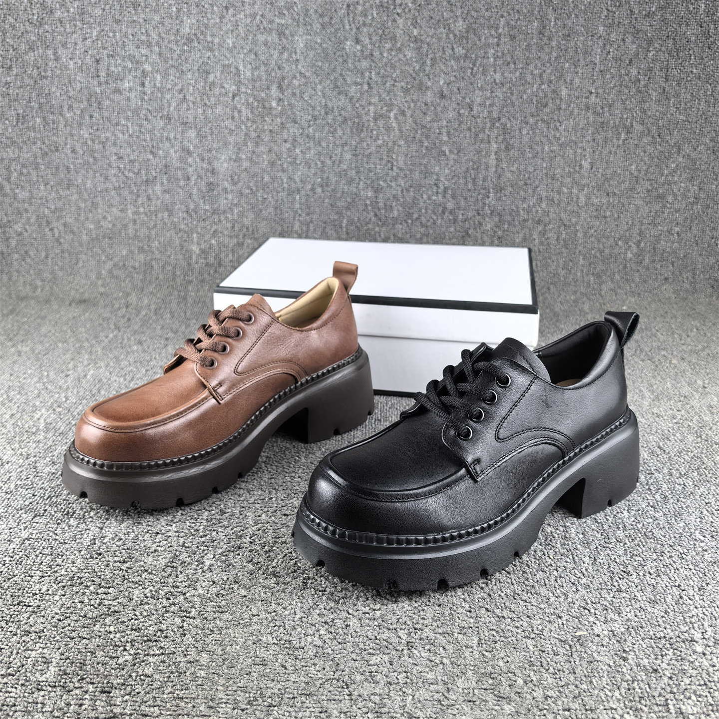 断码处理小个子增高真皮手工女鞋春秋款松糕厚底头层牛皮乐福鞋女,女鞋,乐福鞋（豆豆鞋）,淘宝优惠券,粉丝福利购,淘宝优惠卷