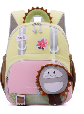 新款幼儿园书包女孩男童可爱卡通护脊双肩背包防水儿童双肩包
