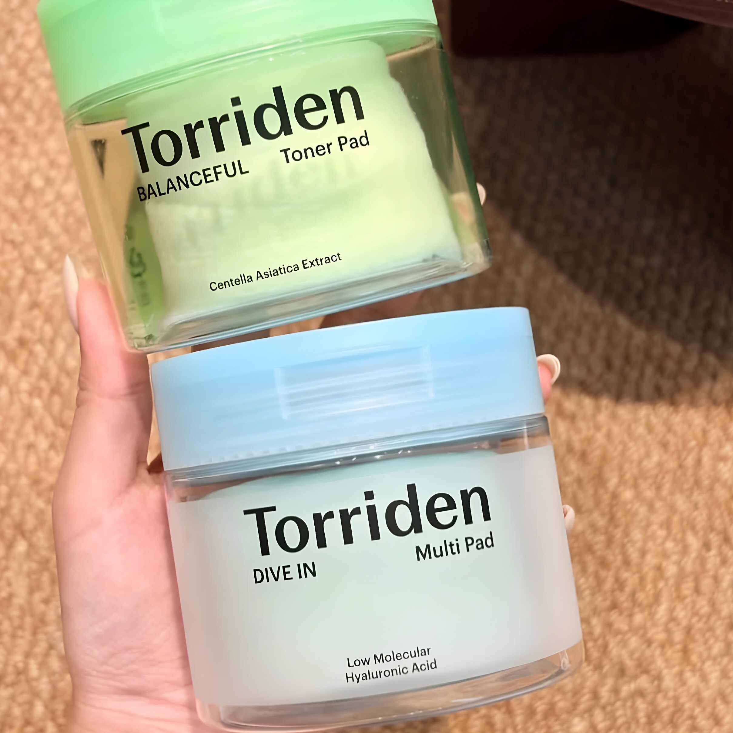Torriden桃瑞丹棉片80片增量装补水保湿皮肤降温镇静维他
