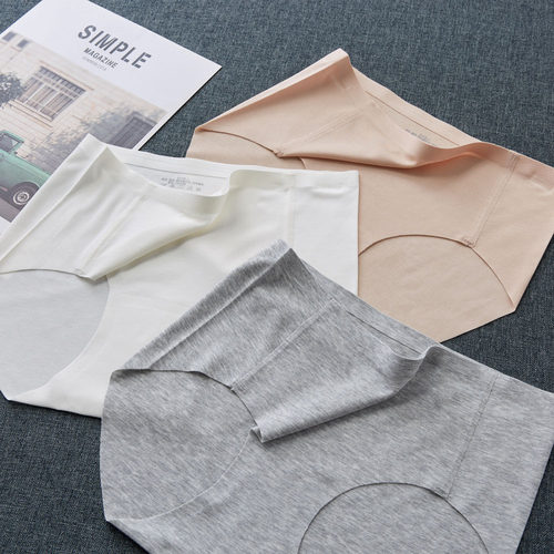 君兰梦莫代尔女内裤无痕无迹棉裆