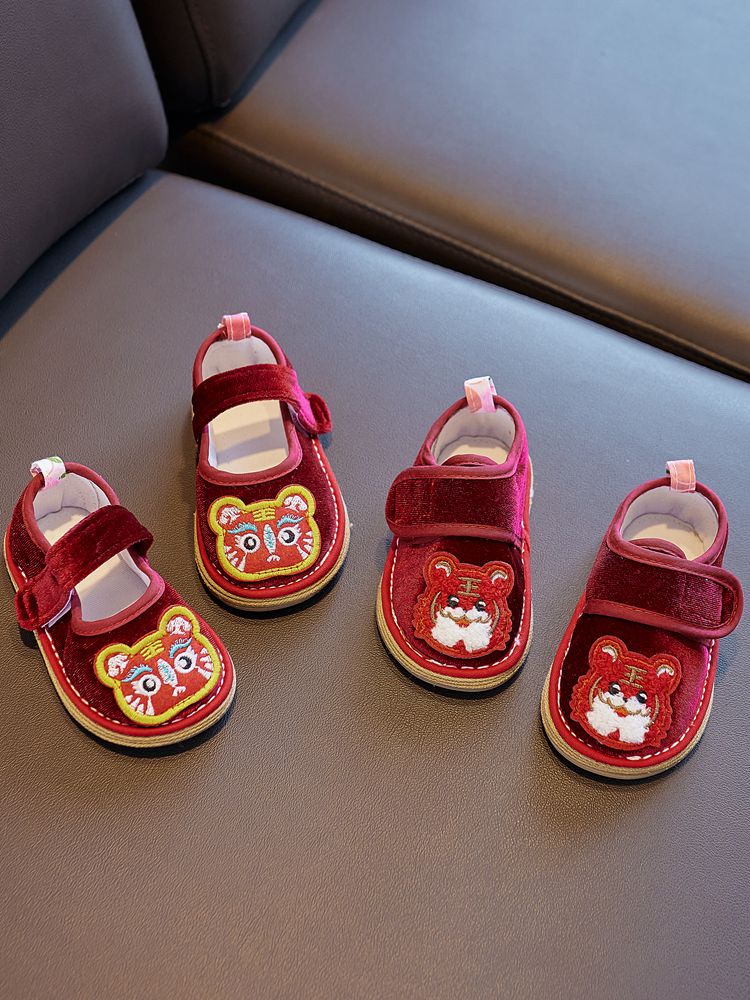 儿童虎头鞋1-4岁3千层底