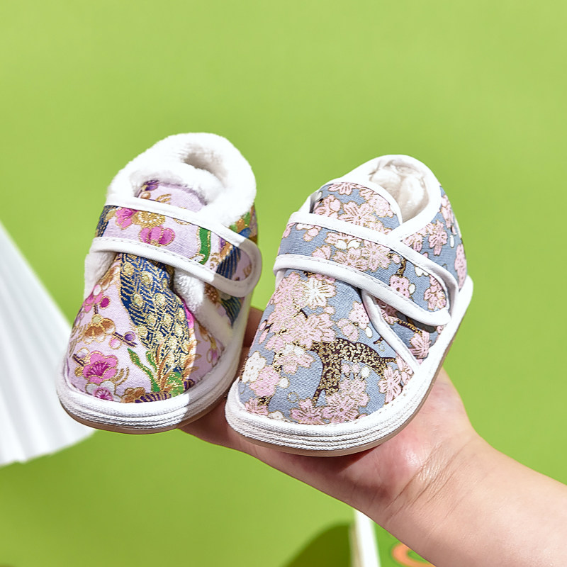 儿童手工棉鞋1-5一周岁2鞋子加厚保暖千层底国风旗袍女宝宝棉花冬,童鞋/婴儿鞋/亲子鞋,学步鞋,淘宝优惠券,粉丝福利购,淘宝优惠卷