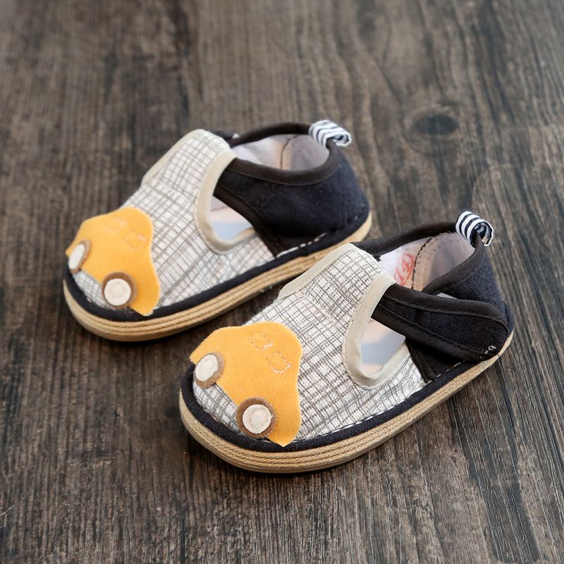 儿童1-7岁手工千层底布鞋透气