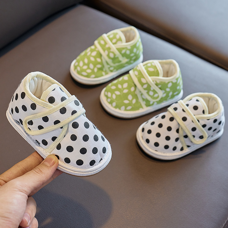儿童手工棉鞋1-4岁棉花保暖冬