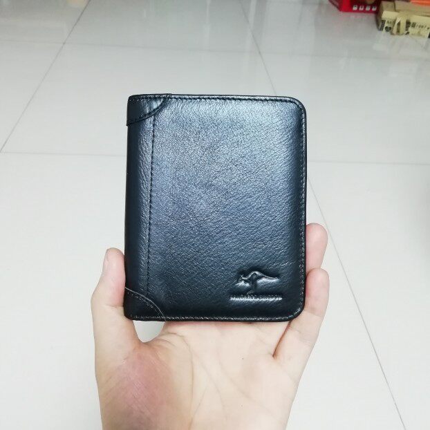 便宜店男式牛皮钱包 里外全真皮头层牛皮钱夹子 竖式多功能实用包