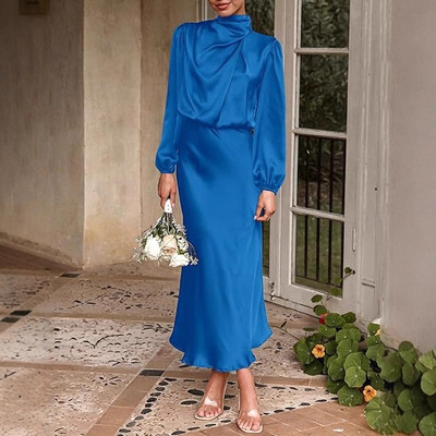 2026 High-grade Satin Loose Elegant Evening Dress