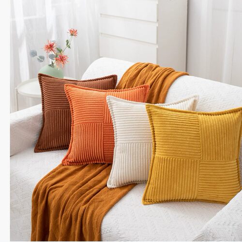 rduroy Flip  Living Room Sofa Simple Modern Solid lor Cushio