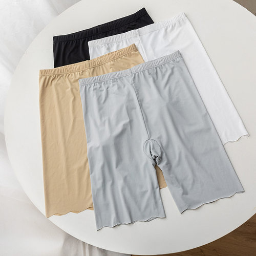 Women's Safety Pants, Anti-exposure, Non-curling, Thin, Larg