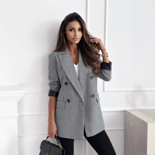 2026 Women's Casual Double-breasted Jacket