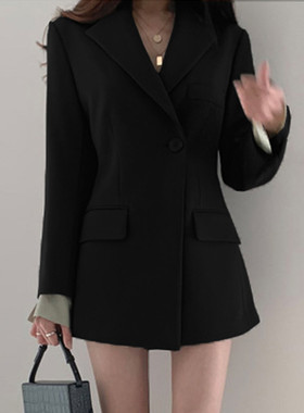 Women's Jacket 2026  Waist Temperament mmuting Small And Ver