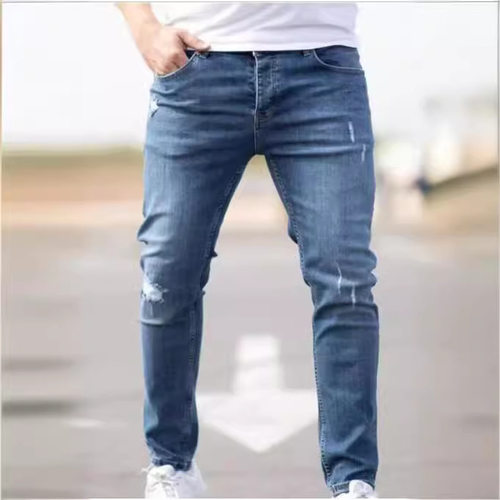 Fashion Slim-fit All-match Sretch Men's rendy Personalized D