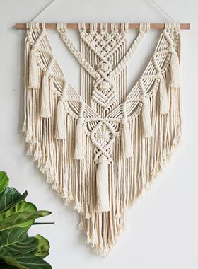 Simple Homestay Decoration Handicraft Woven Tapestry Style B