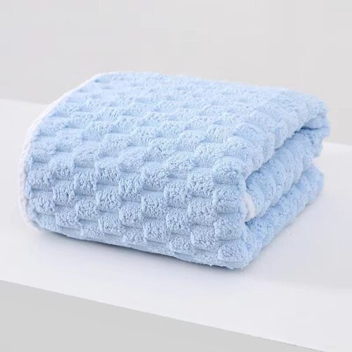 ral Fleece Towel Soft Absorbent And Easy To Lose Hair Househ