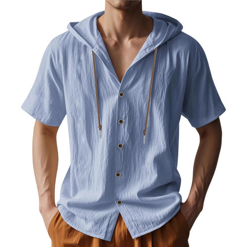 2026 Men American Men's Fashion Joker Breathable Loose Hoode