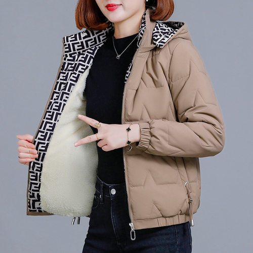 Women's 2026 Velvet Thickened Warm Middle-aged Mother's Day