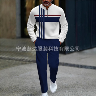 2025 Half-open Placket Zipper Pullover Casual Fashion Men's