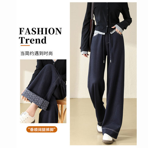 Ready Stock Slim Fashion Straight Pants Women's Casual Versa