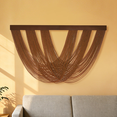 Home Wooden Decorative Tapestry Living Room Wall Hanging Han