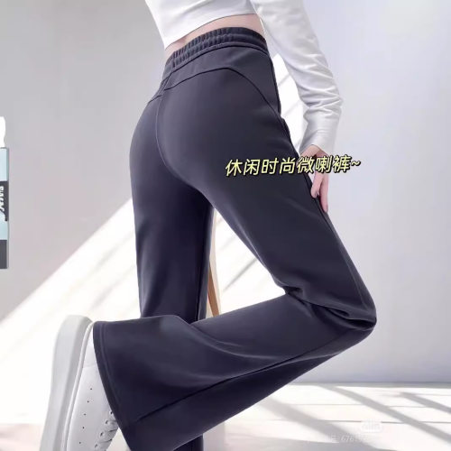 Lulu Hip Lifting Pants For Women 2026 High Waist Slim Casual