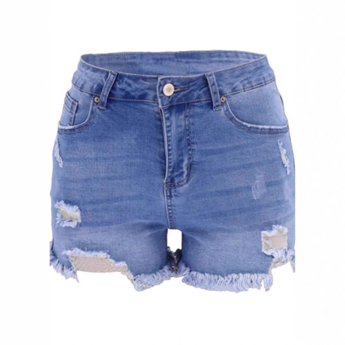25 Years Women Denim Shorts High Waist Sretch Rick Women Den