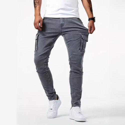 In Stock 2026 Men’s Side-pocket Slim-fit Nk012