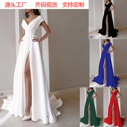 2026 Wrapped Chest Ruffled Red  White Mid-waist Solid lor Te