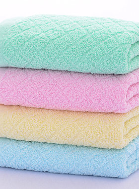 Pure tton Plain lor Ling Block Wedding Gift Absorbent Towel
