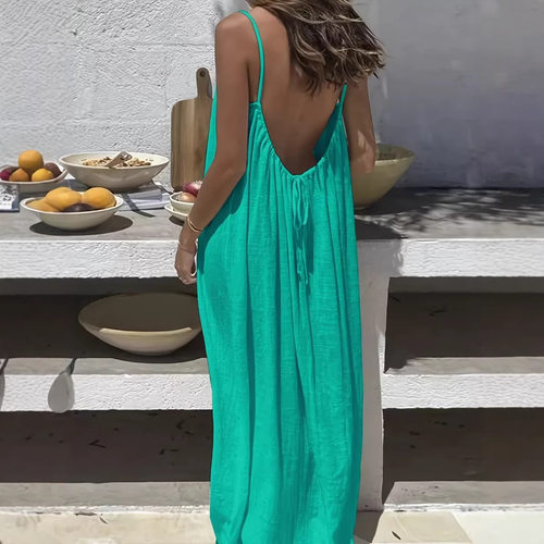 2026 Women’s Strap Dress at Backless Loose Loungewear