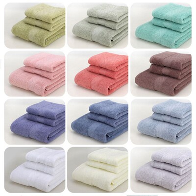 Pure tton Bath Towel All tton Adult Logo Absorbent Household