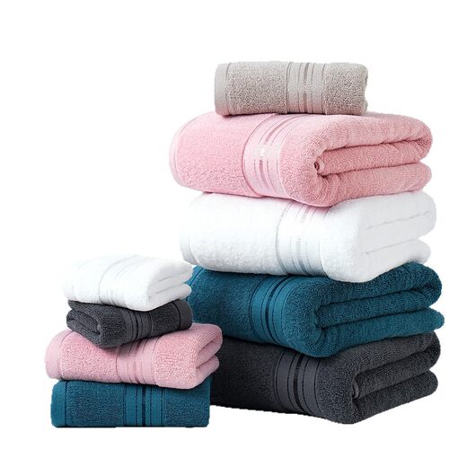 -made Pure tton Bath Towels, Household Adult Absorbent Towel